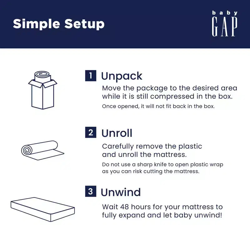 TrueSleep 2-Stage Deluxe Crib and Toddler Mattress, Waterproof, Greenguard Gold Certified, Firm, Foam, Memory Foam