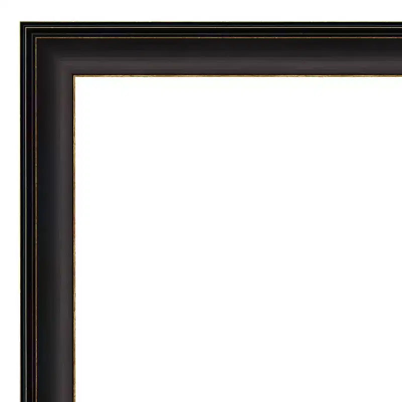 22" x 28" Trio Framed Wall Mirror Oil Rubbed Bronze - Modern Beveled Glass, No Assembly Required
