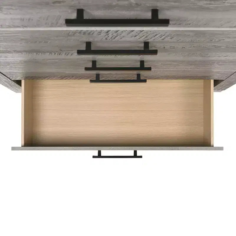 5 Drawer Chest Gray