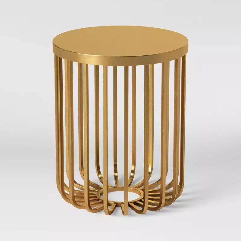 Table d'appoint Cage en laiton