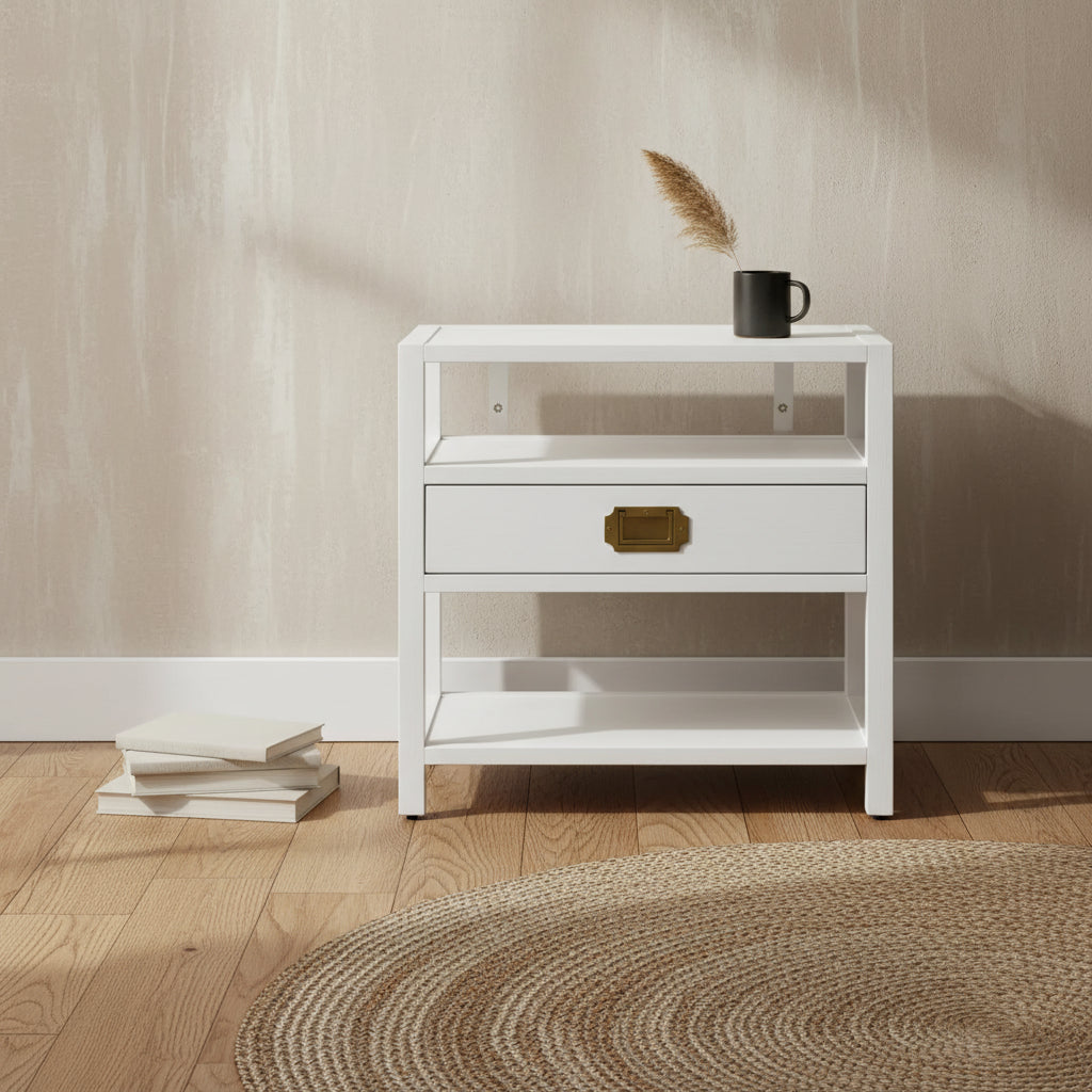 Lockwood Side Table White - Finch