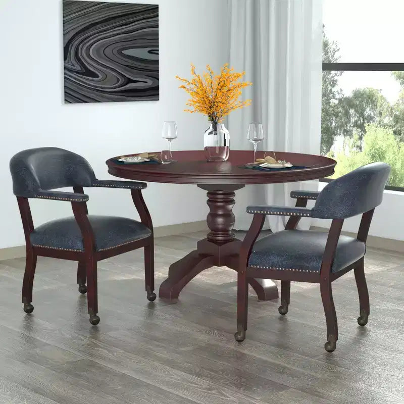 Captain's Chair with Casters