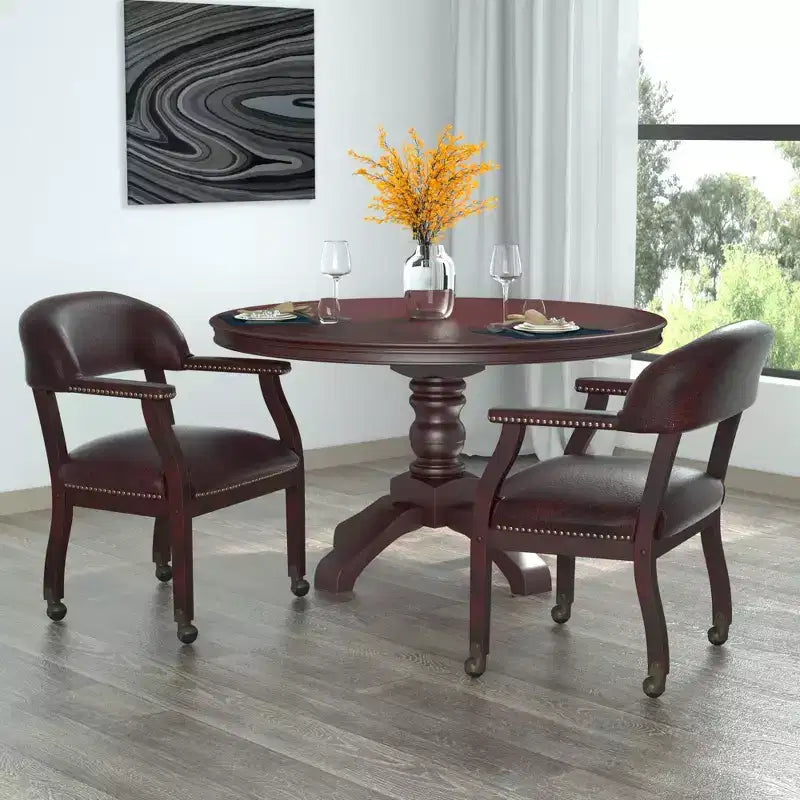 Captain's Chair with Casters