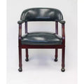 Captain's Chair with Casters - Boss Office Products