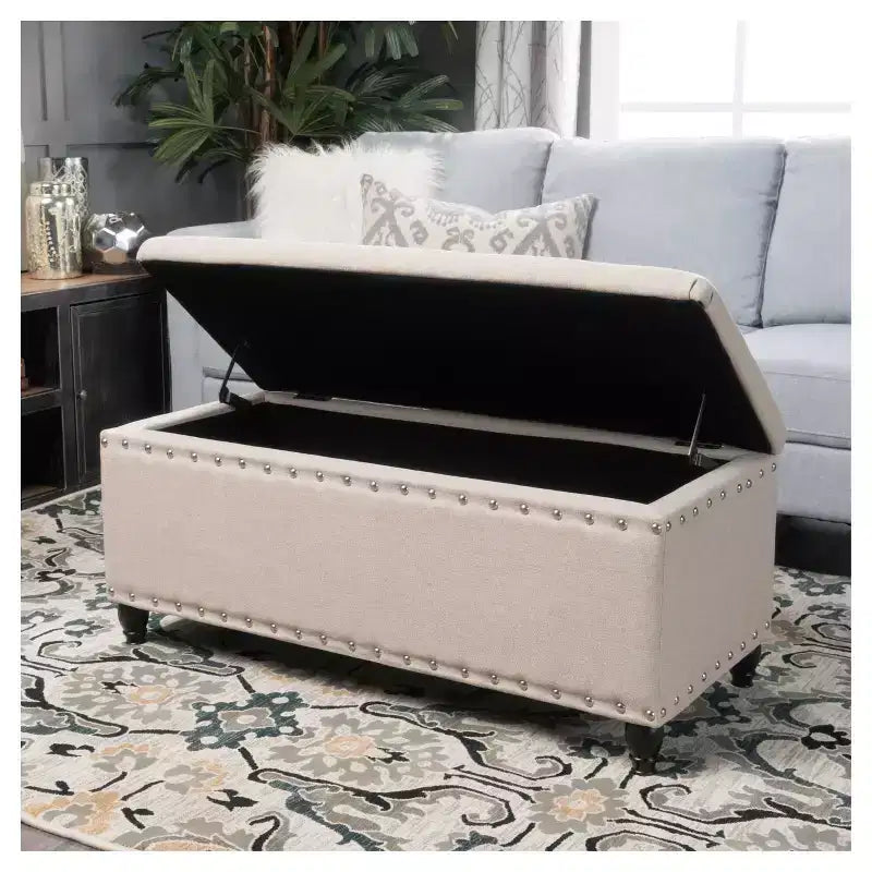 Pouf de rangement