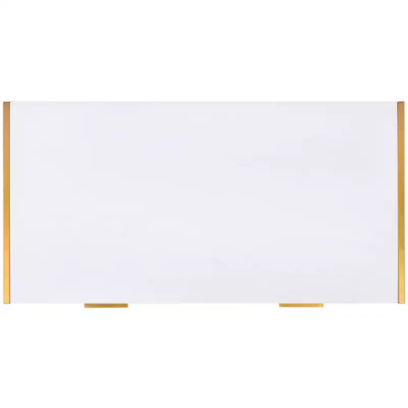 1 Drawer Desk - DSK2209 - White/Gold