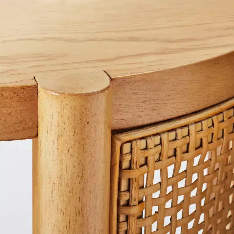 Woven Accent Table