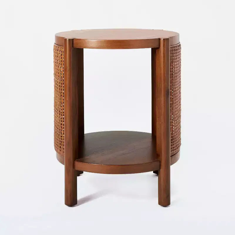 Woven Accent Table