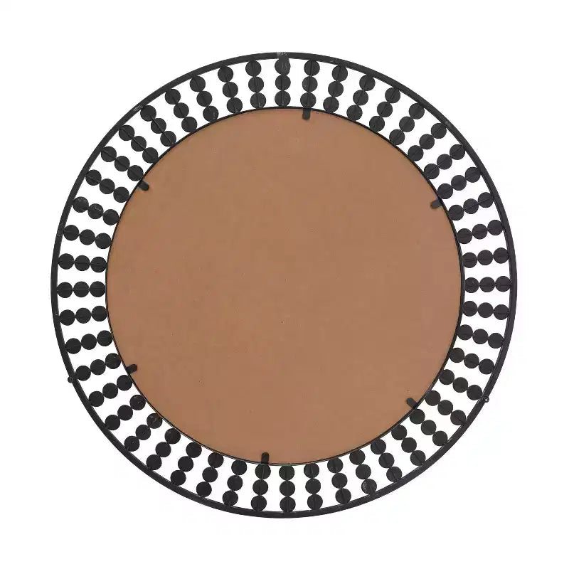 Metal Beading Wall Mirror