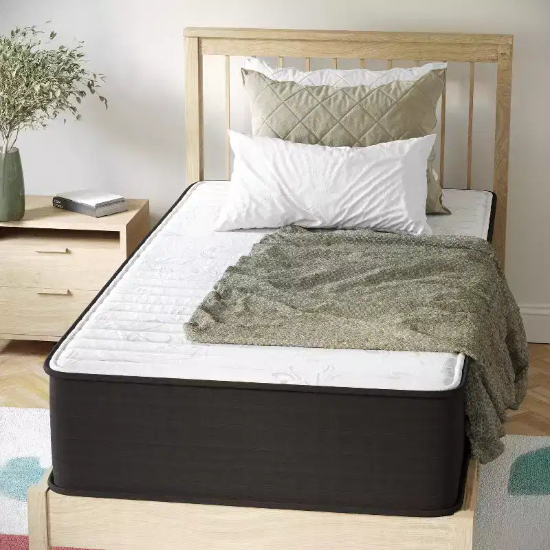 12 Inch Hybrid Mattress, High Density Foam and Pocket Spring Mattress in a Box, CertiPur-US Certified Foam